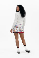Stripe Braid Trim Skirt