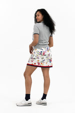 Stripe Braid Trim Skirt