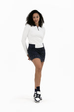 Studded Wrap Skirt