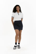 Studded Wrap Skirt