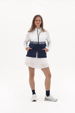 Lace Inset Double Layer Jacket