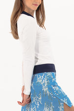 White/Navy