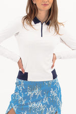 White/Navy