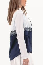 White/Navy