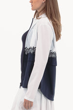 White/Navy