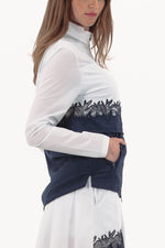 White/Navy