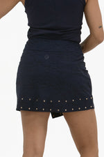 Studded Wrap Skirt