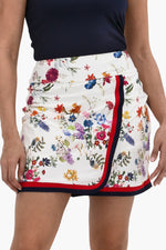 Stripe Braid Trim Skirt
