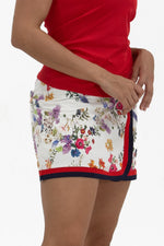 Stripe Braid Trim Skirt