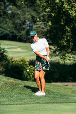 Green Multi Floral