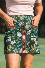 Green Multi Floral