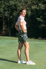 Green Multi Floral