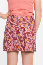 Birds In Paradise Front Zip Skirt