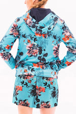 Blue Ground Floral