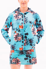 Blue Ground Floral
