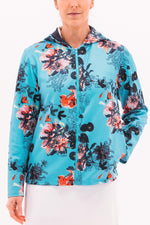 Blue Ground Floral
