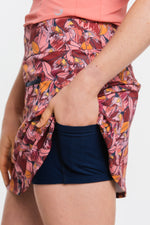 Birds In Paradise Front Zip Skirt