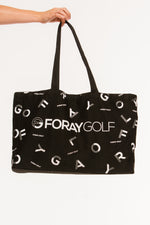 Tossed Logo Tote Bag