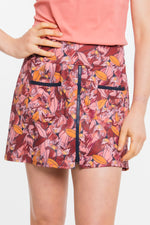 Birds In Paradise Front Zip Skirt